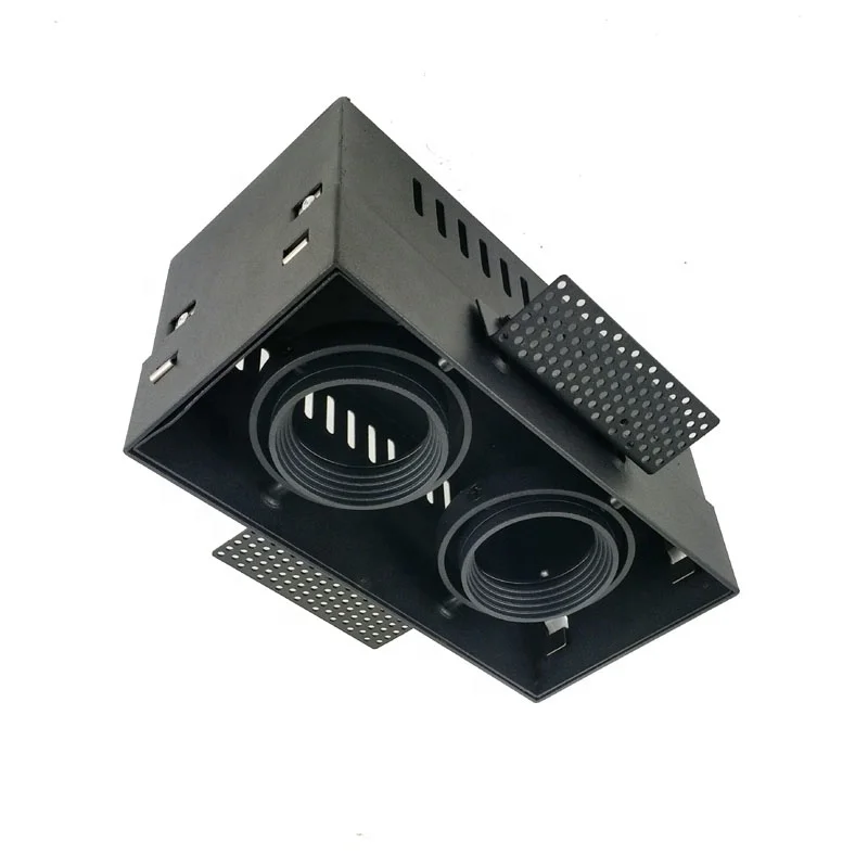 Foshan KLN light Trimless Recessed LED spot Double Square