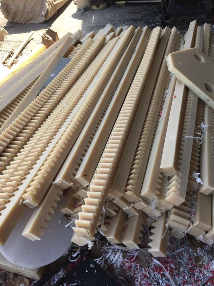 Инженерная обработка пластика с ЧПУ PA6 MC, нейлоновая шестеренка и шестерня согласно вашему чертежу