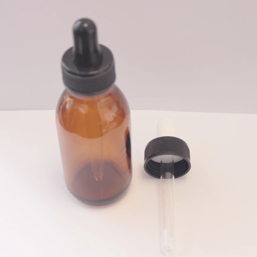 High quality PP28 28/410 glass dropper cap for syrup bottle juice
