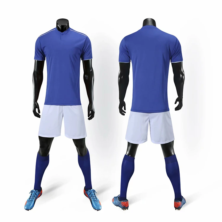 
Wholesale Best Quality Sublimated Custom Black Blank Football Jersey Sports Soccer Jersey Kits 