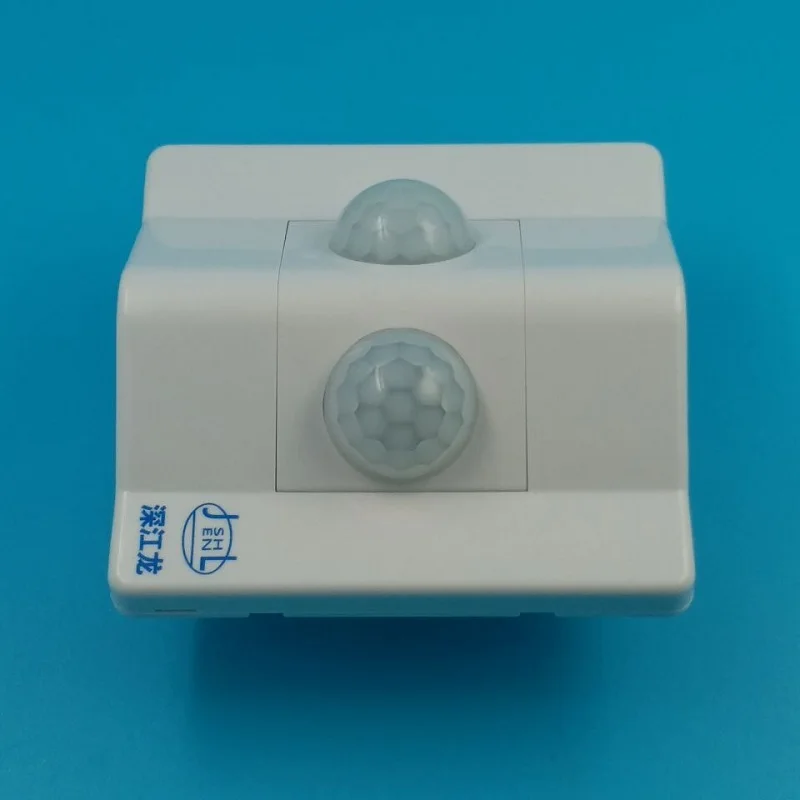 With fire emergency function Dual Probe Wide  PIR Sensor motion Switch adjustable Intelligent timing AC170~250V relay output