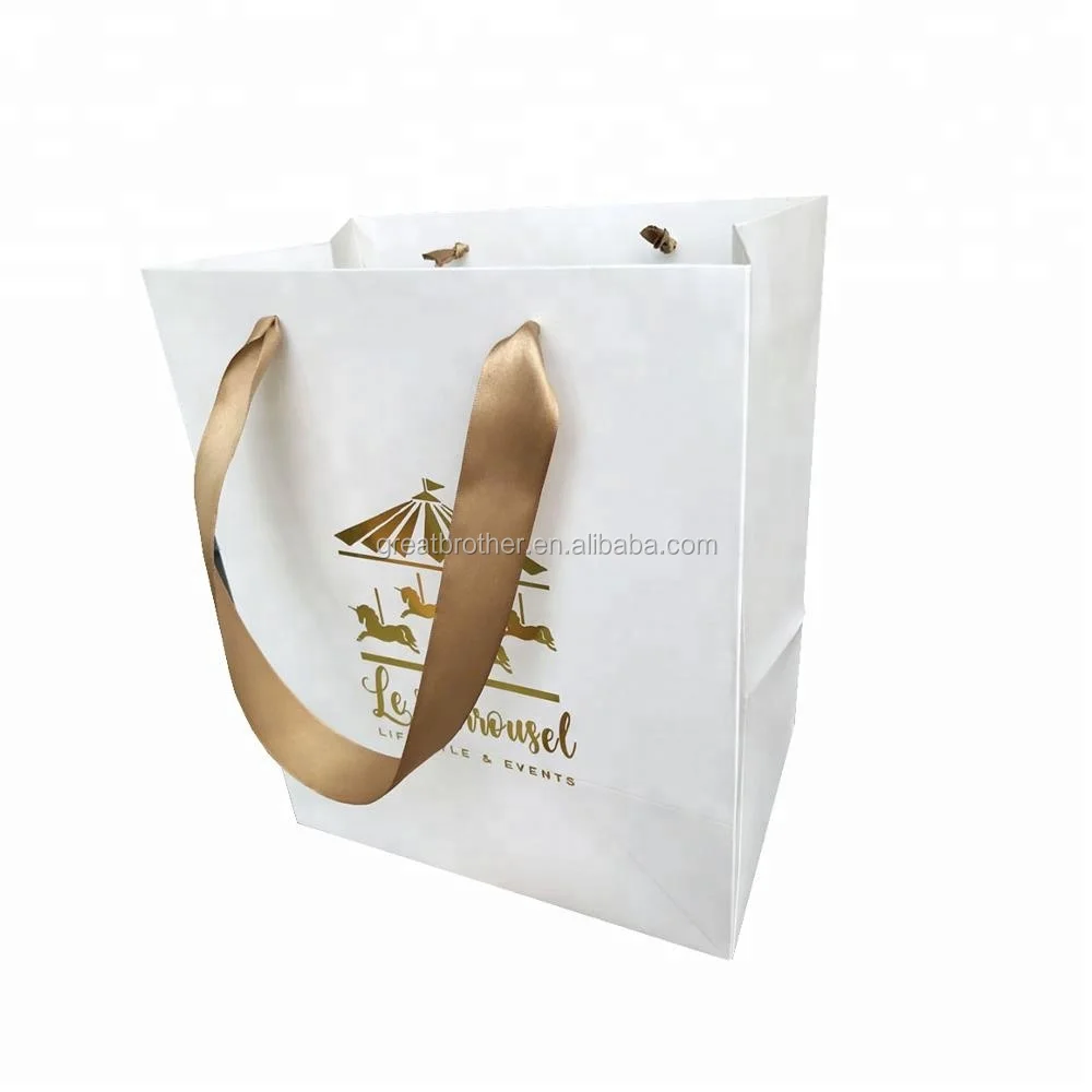 Лидер продаж, конкурентоспособная цена, элегантные индивидуальные брендовые роскошные бумажные подарочные пакеты для покупок