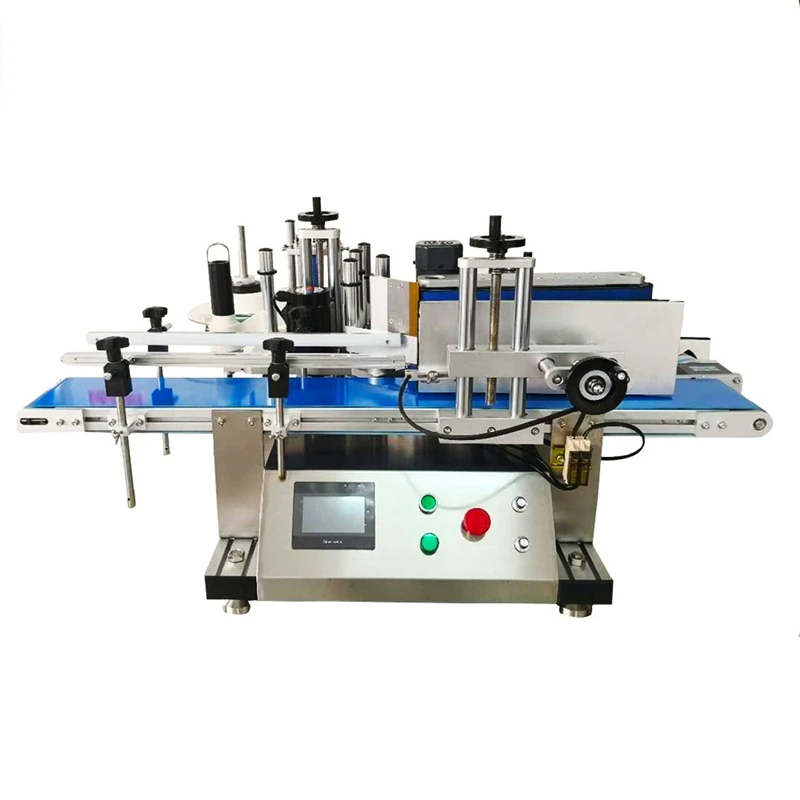 
YTK-150 Desktop Automatic Bottle Labeling Machine Adhesive Sticker Labeler for beer bottle sauce/cosmetic jar 