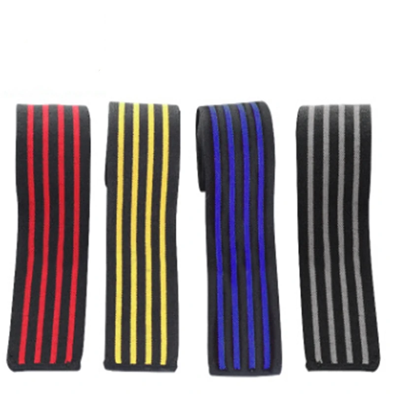 Эластичные Наколенники для спортзала, мужские бандажные ремни для тяжелой атлетики, защитные накладки