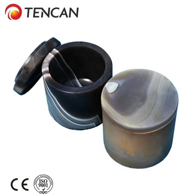Tencan 100ml/250ml/500ml ball mill agate bowl,  agate jar, agate pot