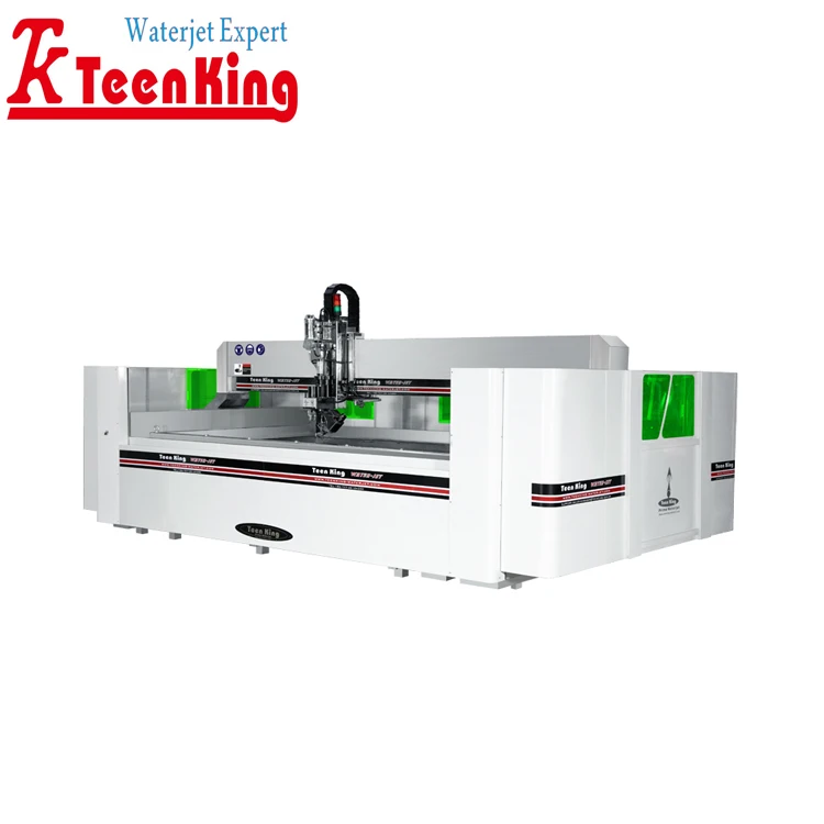
5 axis 3D head abrasive waterjet cutting machine 