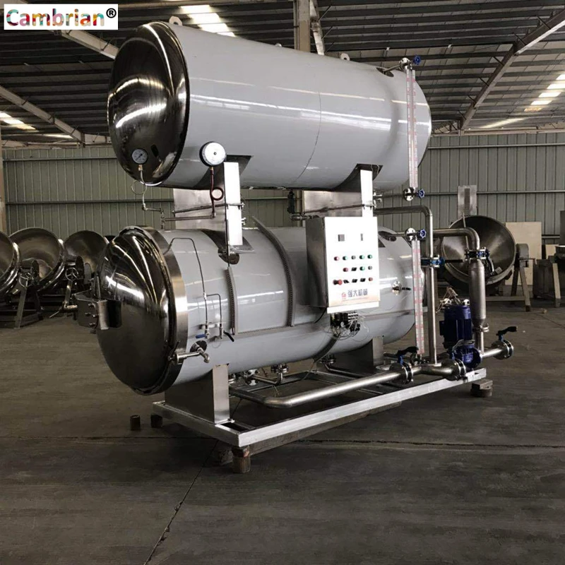 High pressure Automatic Water Spray Industrial laboratory retort