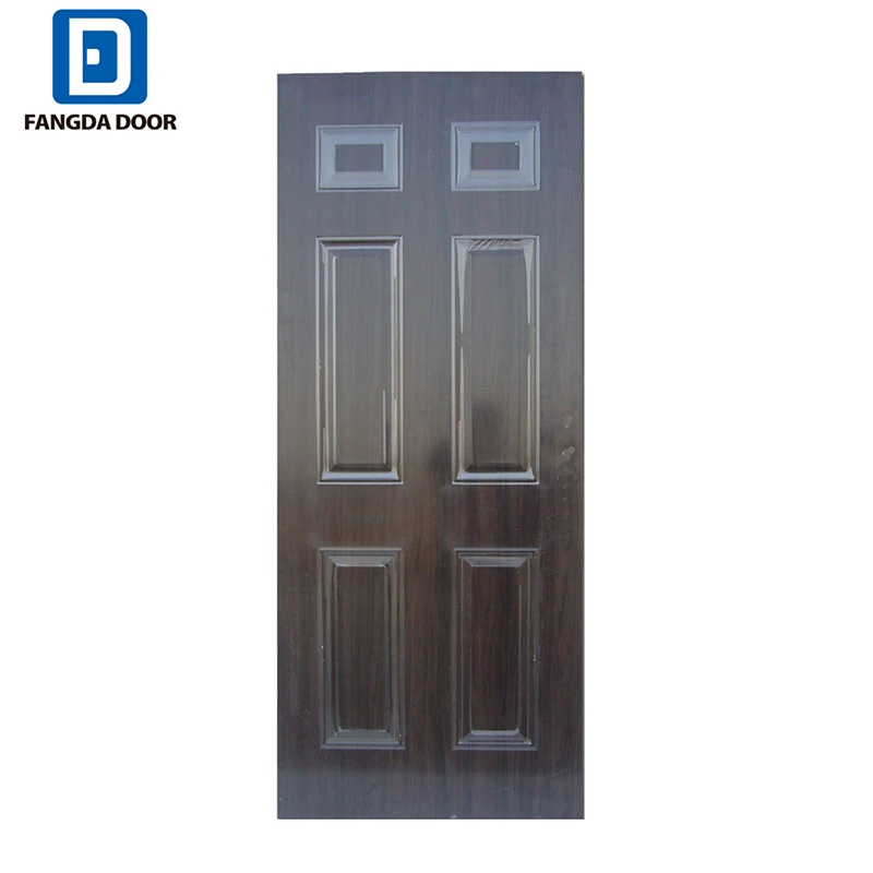 Fangda lowest price 6 panel American steel door