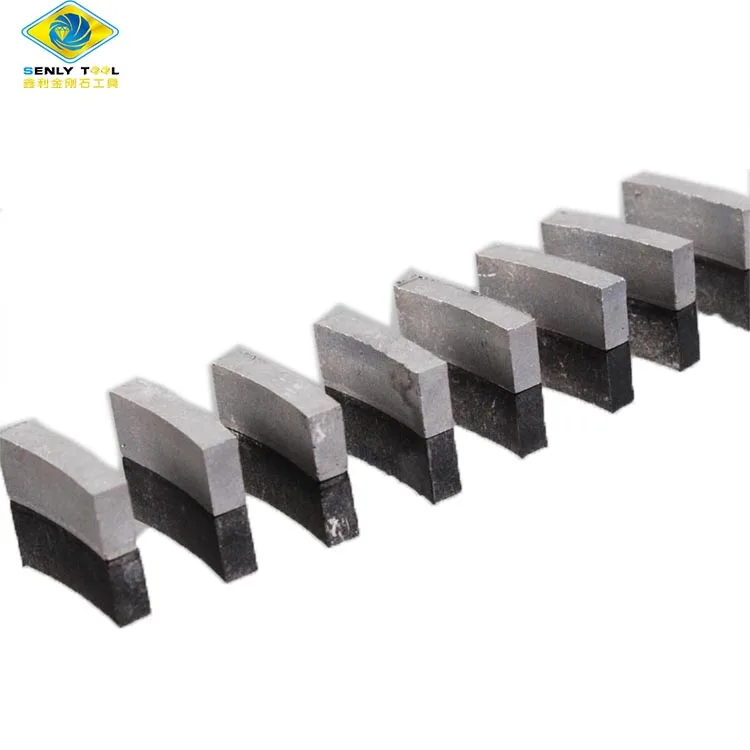 Professional hot press diamond core bit segment