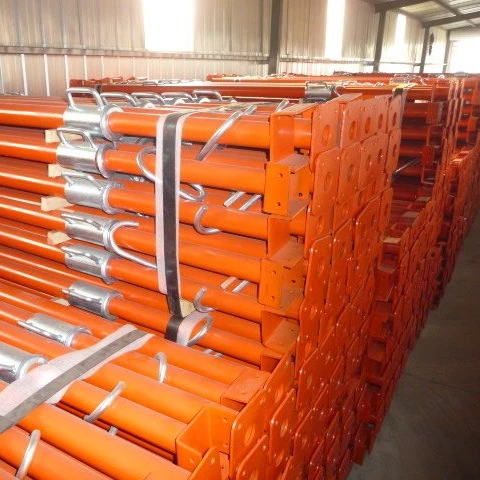 adjustable steel scaffolding props jacks post shore cup sleeve cup nut shoring