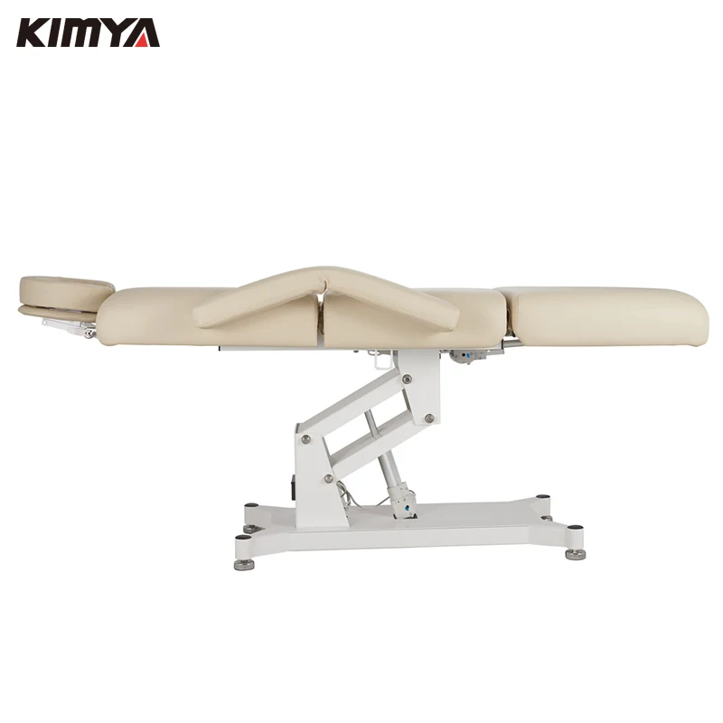Kimya high quality 3 motors white beauty salon spa cosmetic chair beauty/cosmetic treatment chair