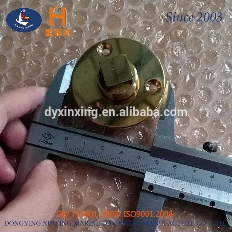 Marine supplies sailboat parts accessories Brass scupper Drain Plug