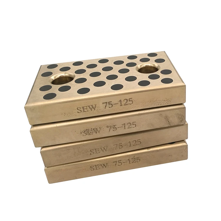 Copper Wear-resisting  plates with graphite