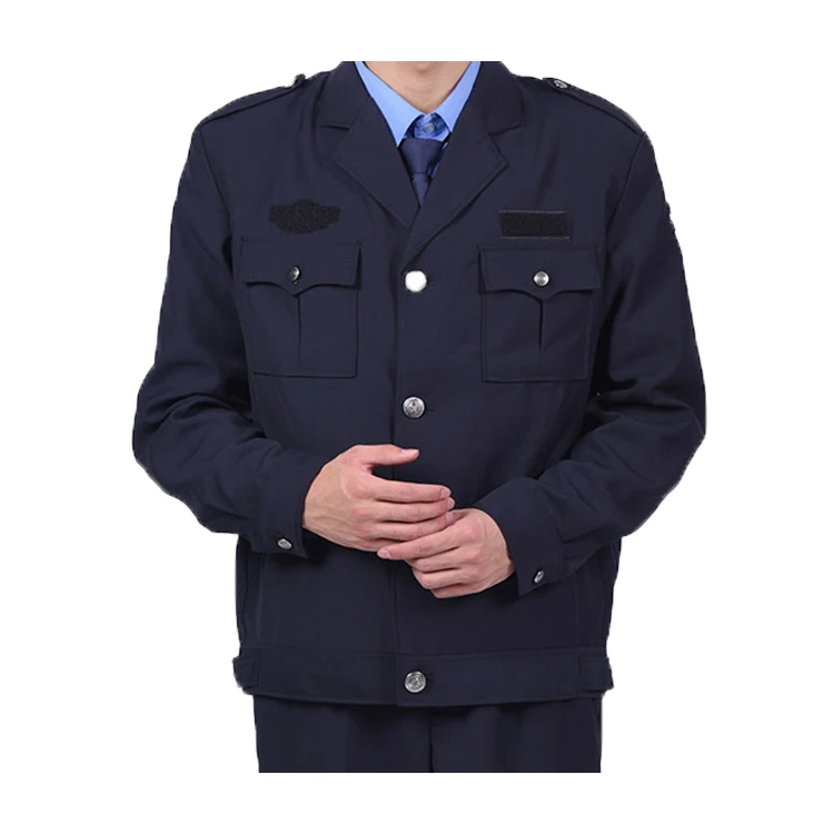 
wholesale spring and autumn security clothing, bespoke design duty security guard uniform 