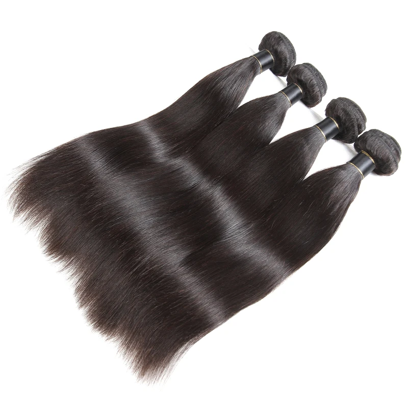 
4Bundles Sale 10A Wholesale Virgin Hair Vendors,Straight 100% Human Hair Raw Indian Temple Hair,Cheap Human Hair Weave Bundles 