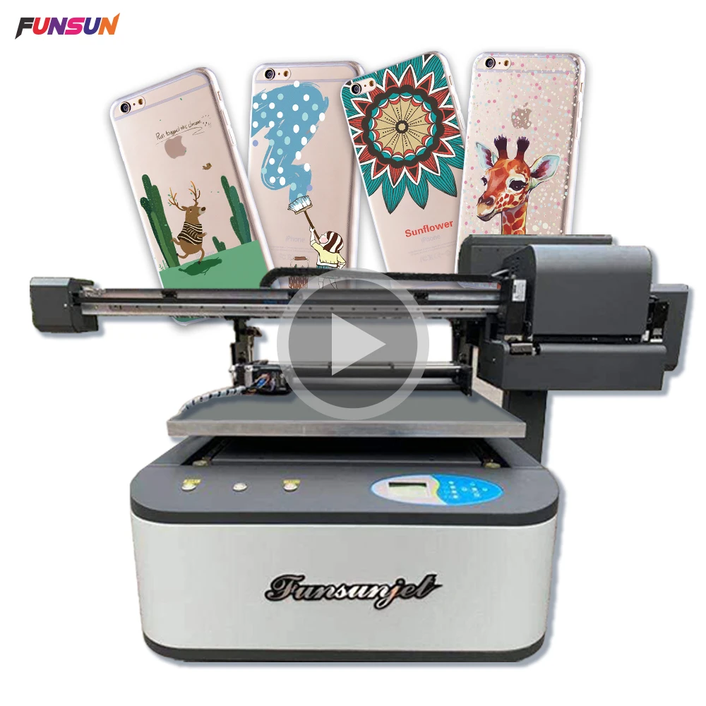 2019 newest Funsunjet A1 1440dpi metal photo printing machine