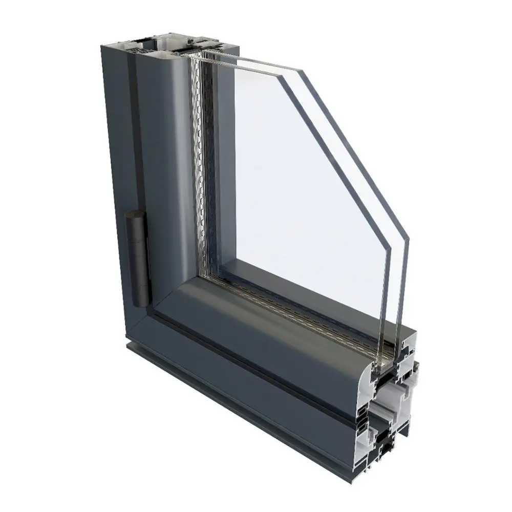 
Exterior Facade aluminum extrusion profile Reflection Glass unitized curtain wall 