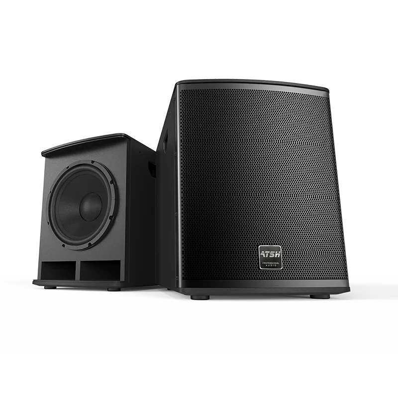 China Export Wholesale Indian Stage Bar KTV Ultra Low 18 Inch Subwoofer Karaoke Speaker Speaker Speaker 800W