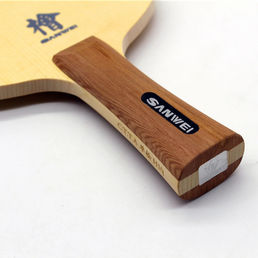 Sanwei H10 pure wood table tennis bat table tennis blade pingpong paddle