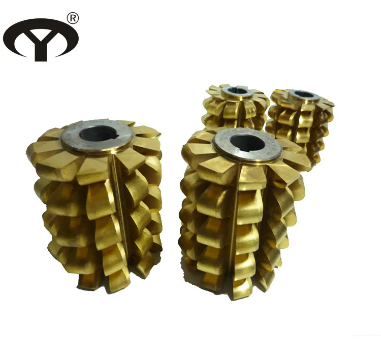 HSS M2/M35 ASA Roller chain sprocket hob cutter with coating