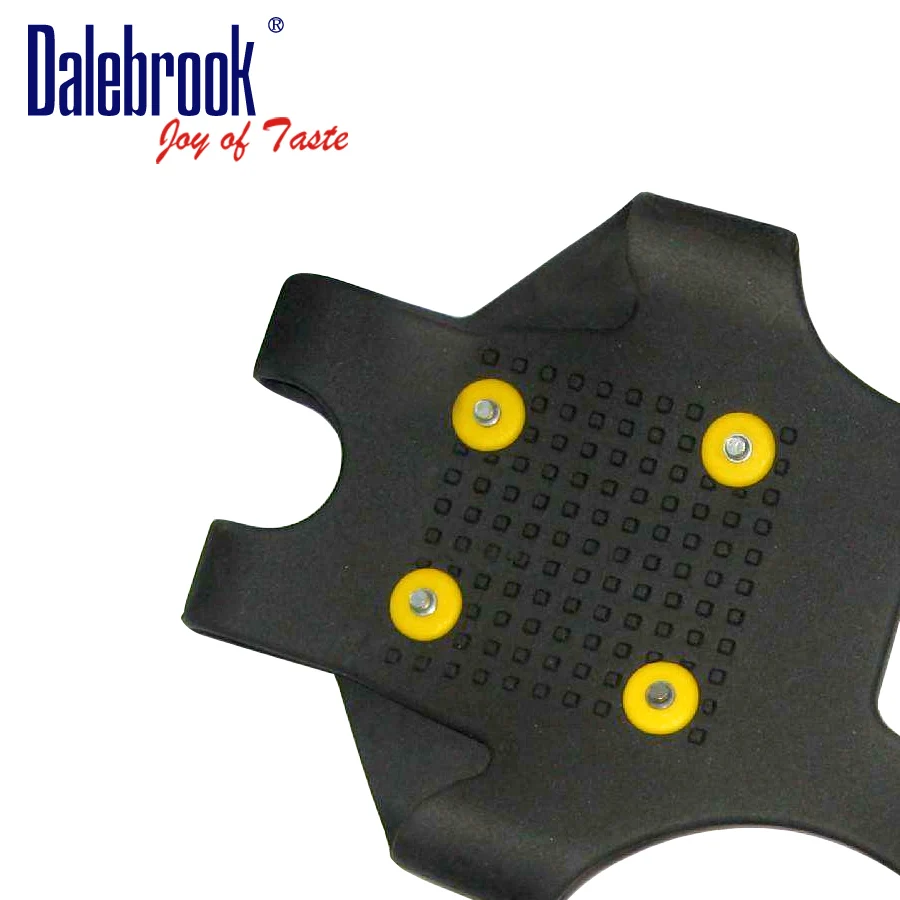 
10 SPIKES Silicone Ice Snow Shoe Grip Anti Slip Overshoes High quality Ice Cleats / Ice Crampons, Climbing Grippers 