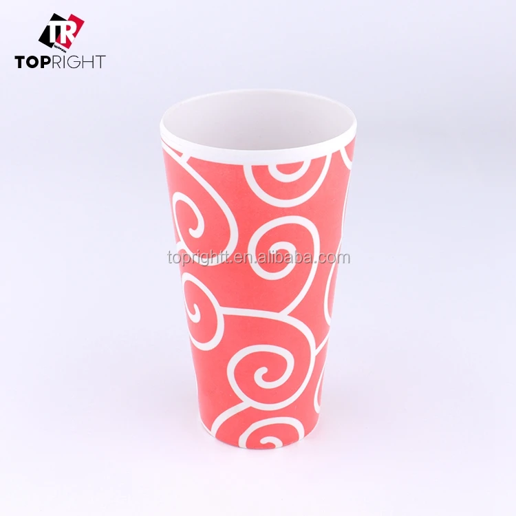 Оптовая продажа 150 мл красный многоразовый меламин пластиковая чашка для сока