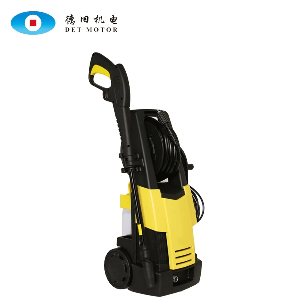 Портативный мотор высокого давления Det 1600 Вт 130 бар насос для мойки автомобилей