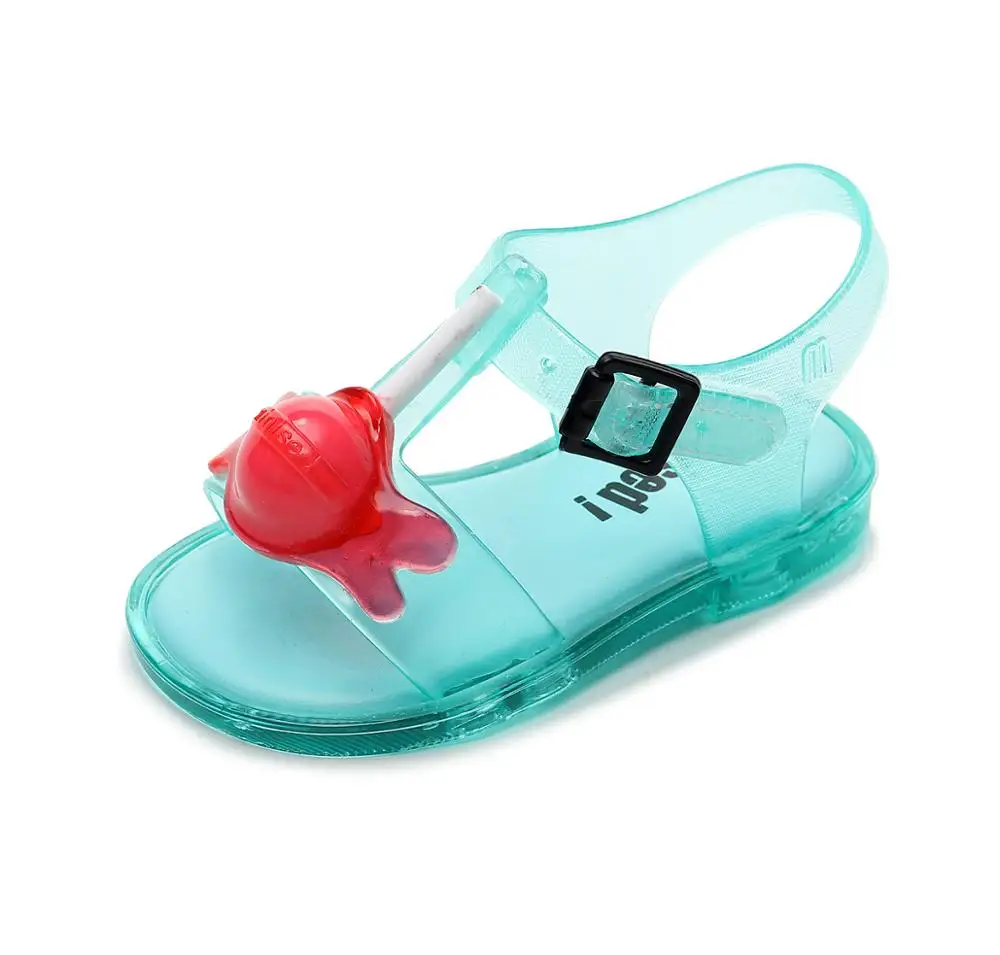 Lollipop lovely kids summer jelly sandals