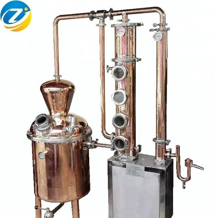 Оборудование для дистилляции спирта меди 200L-600L