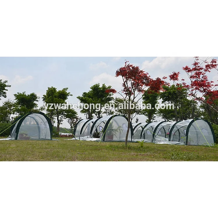 1m 2m Folding Vegetable Greenhouse  Plant  Outdoor Grow Tent Tunnel Greenhouse