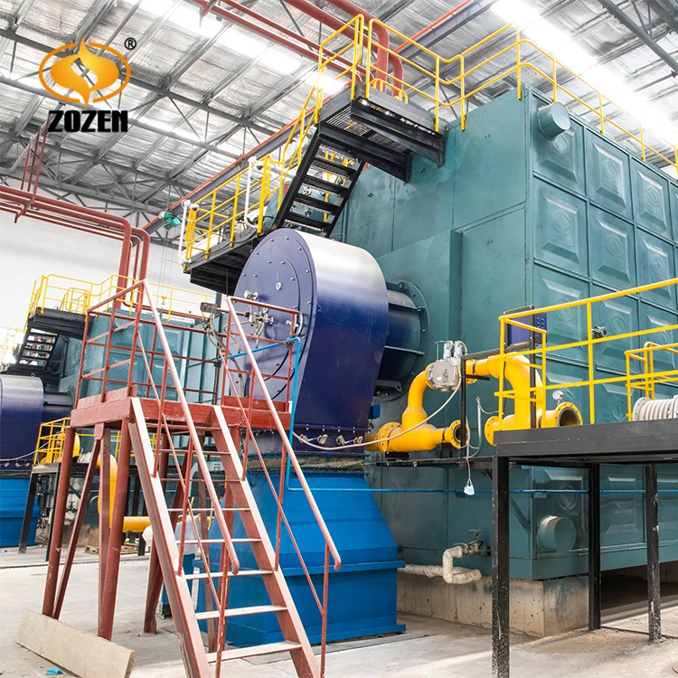 50 т/ч 16 бар промышленный газовый или жидкотопливный паровой котел для фармацевтической промышленности