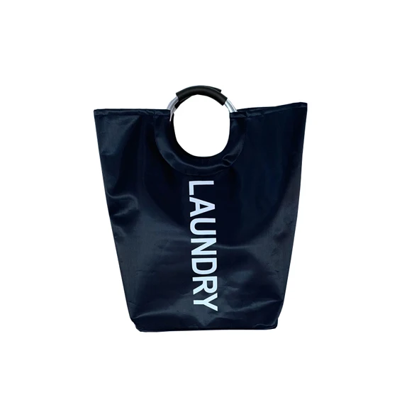 Laundry Wash Bag  Handmade Dirty Clothes Laundry Bag With Aluminum Handles