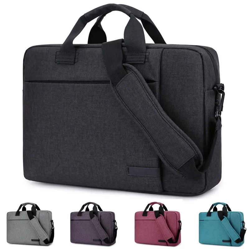 Multi-function Polyester laptop bag business Customized Logo briefcase bags women cheap laptop bag for women