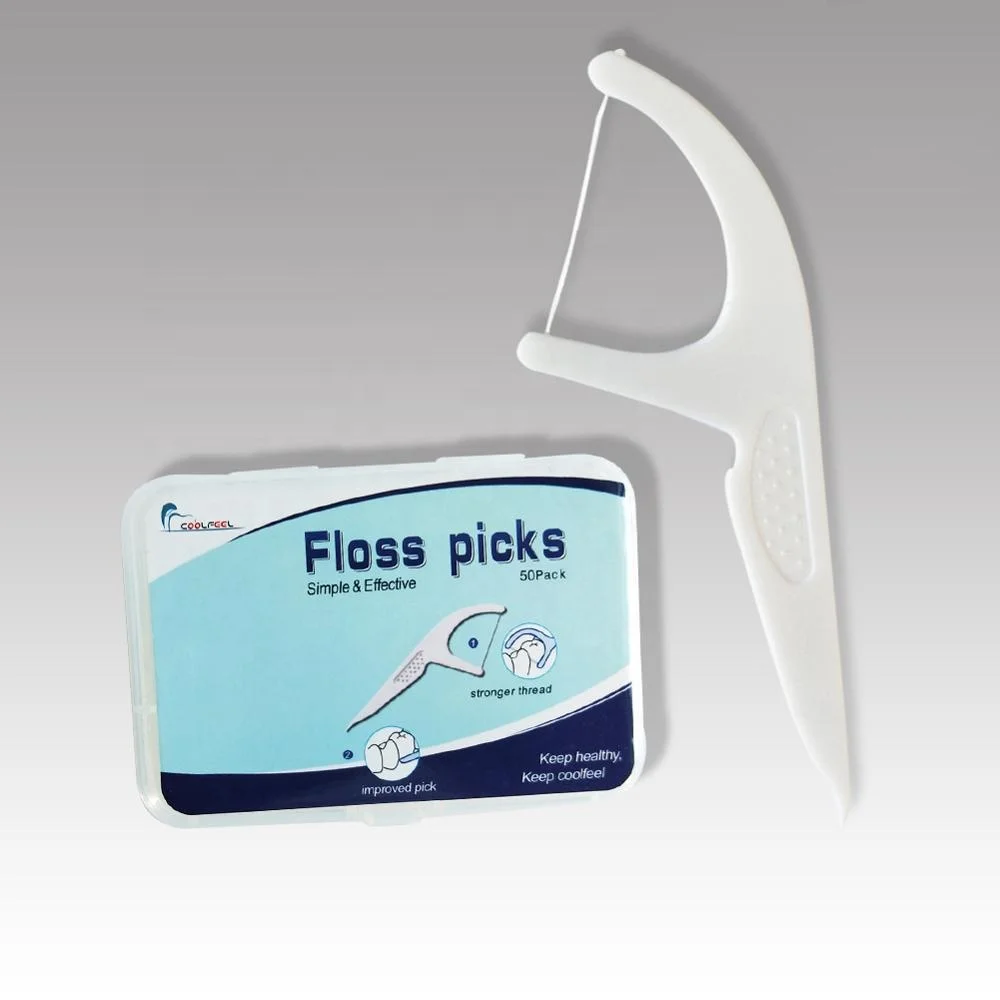 
Dental Floss Unwaxed and Waxed Flossing toothpicks 