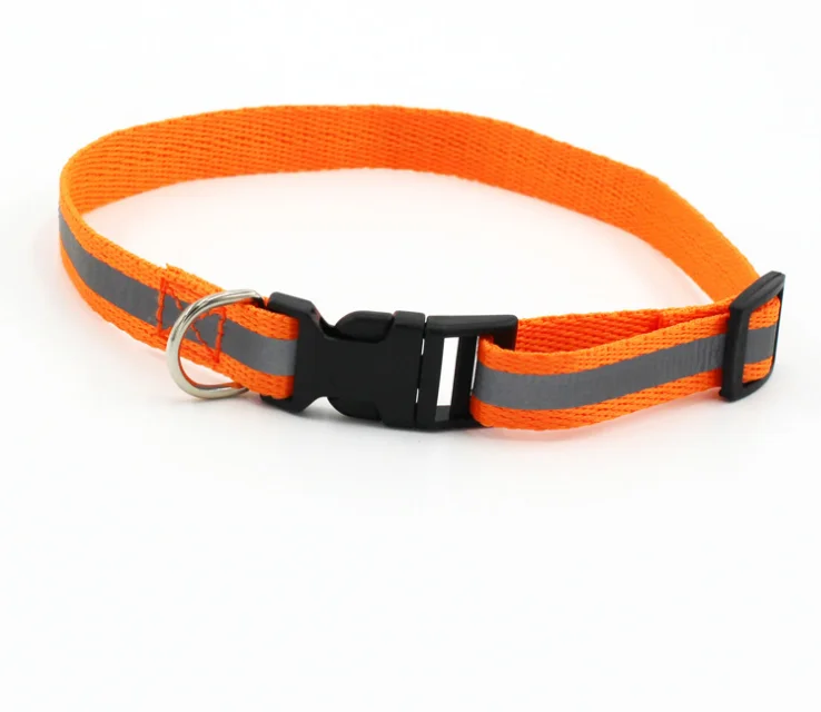 
Brand New Custom Reflective Dog Pet Night Collars 