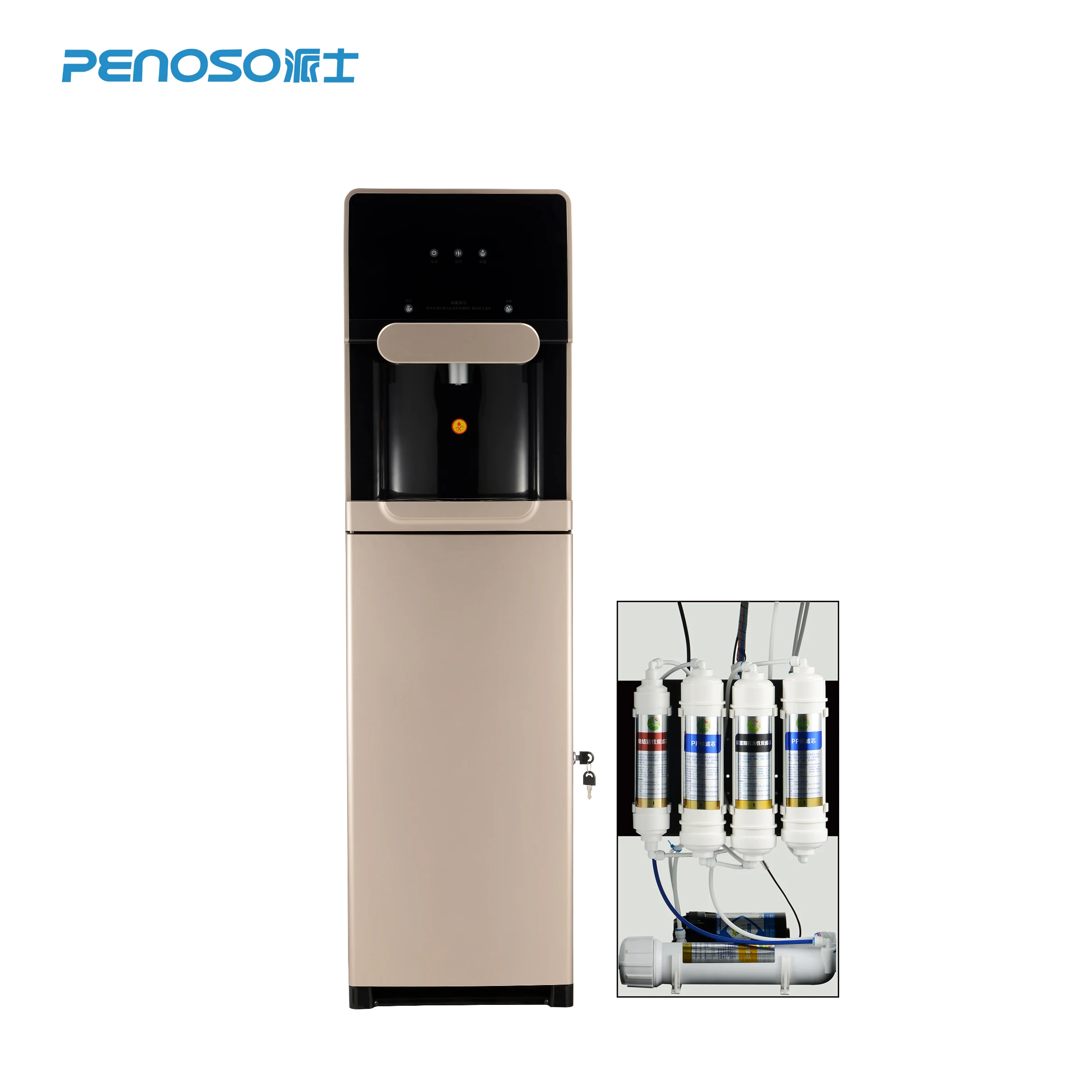 
POU water dispenser drinking water filter system Hot and cold House water purifier 