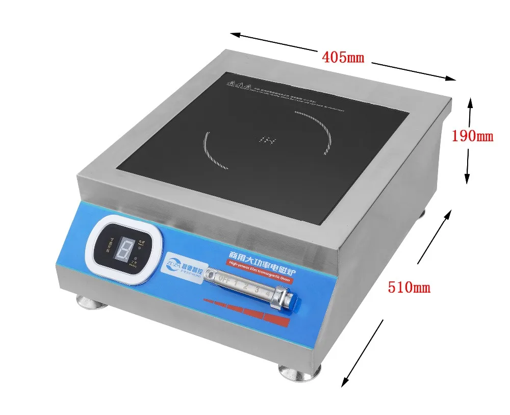 5 кВт Профессиональная Горячая продажа простая операция индукционная плита