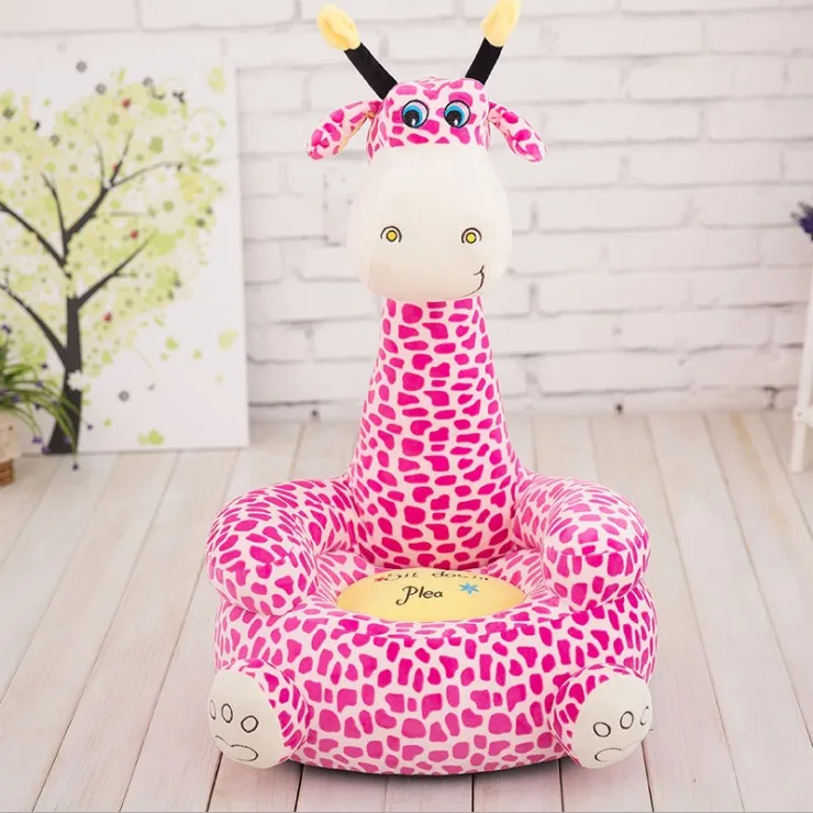 Soft Kids Baby Plush Sofa Chair Giraffe Elephant Animal Sofa