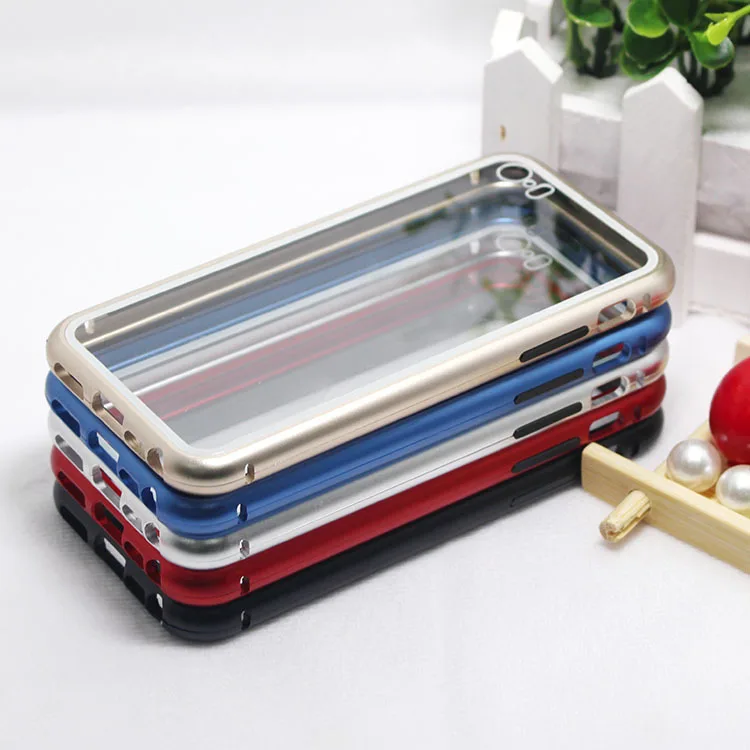 
Factory Price Tiba Magnetic Aluminum Glass Mobile phone Case for iPhone 5G/5S 