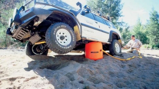 Лучший комплект, 4-Тонный надувной воздушный домкрат для внедорожников, 4x4