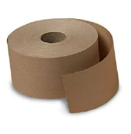  Влажная усиленная водой лента из крафт-бумаги пользовательская упаковочная уплотнительная