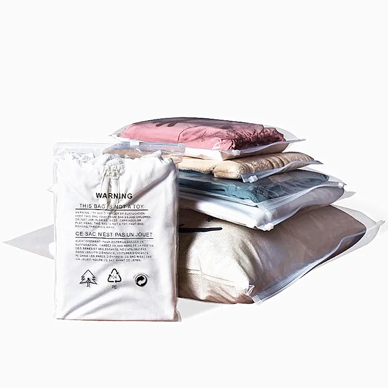 Пользовательский логотип прозрачный ПВХ пластиковый двухсторонний матовый пакет на молнии с логотипом