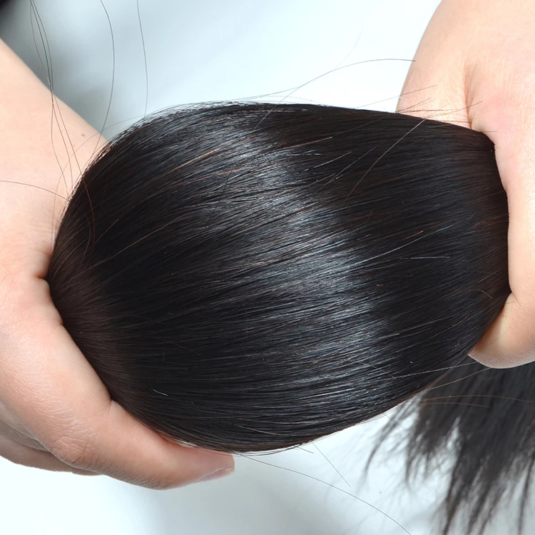 Natural and smooth 100% human hair brazilian hair bundles , wholesale straight  virgin cambodian hair vendors