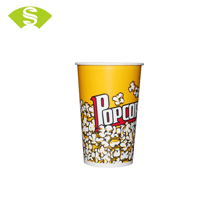 
High Quality Take away popcorn boxes paper , paper cups for popcorn , popcorn paper bucket 