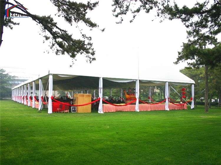 Hot sale outdoor beautiful party tent Clear roof wedding tent 500 people