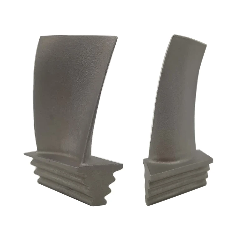 Lost Wax casting Inconel 713C Material RCJet Turbine Blade Engine Parts Precision Investment Casting