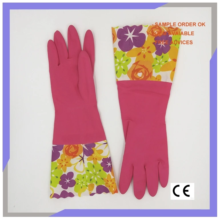 
Breathable Nature Latex Rubber Gloves 