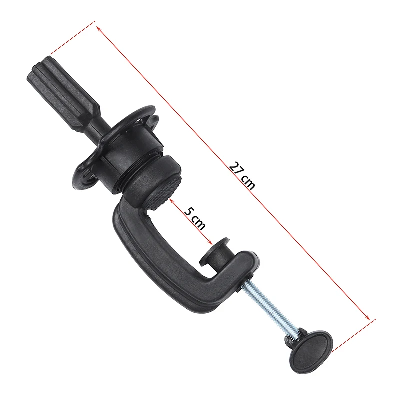 Cheap Cosmetology Manikin Stand Holder 1PC Black Plastic Standard Mannequin Canvas Block Head Holding Clamp for Wig Making