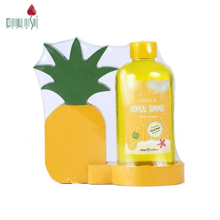 Лучшая Цена Ананас деревянный лоток 240 мл Подвеска для жидкостей private label ручная стирка