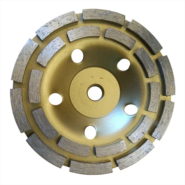 125x5/8'-11 Double Row Diamond Cup Grind Wheel Abrasive Grinding Cup Wheel